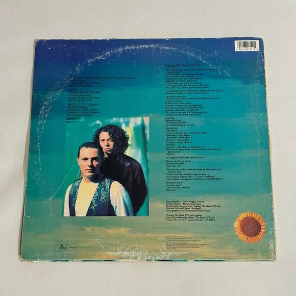 Vintage Tears for Fears Sowing the Seeds of Love Vinyl Record LP 1989 Album 12" - Picture 3 of 9